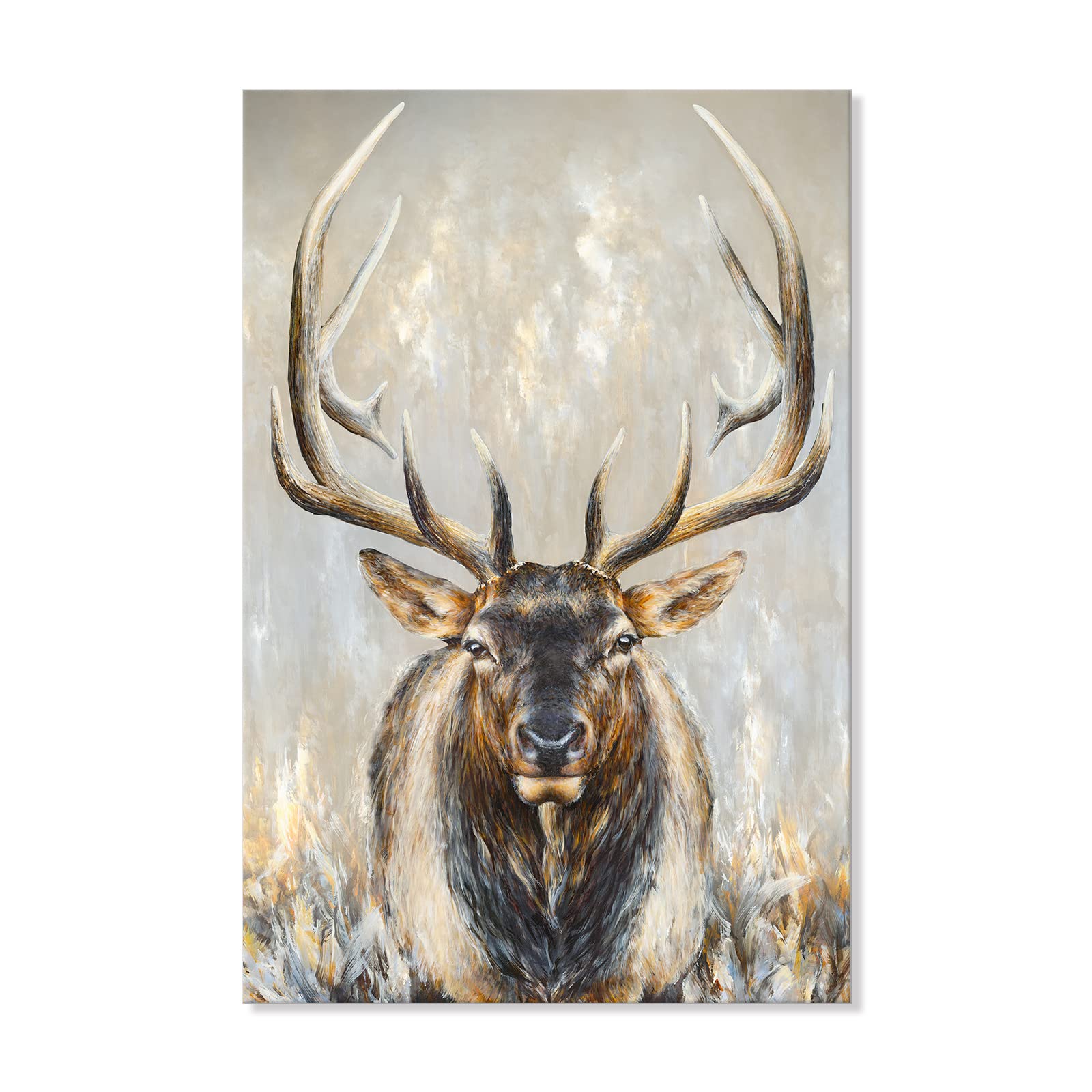 Amazon.com: SEVEN WALL ARTS Moose Canvas Wall Art Abstract